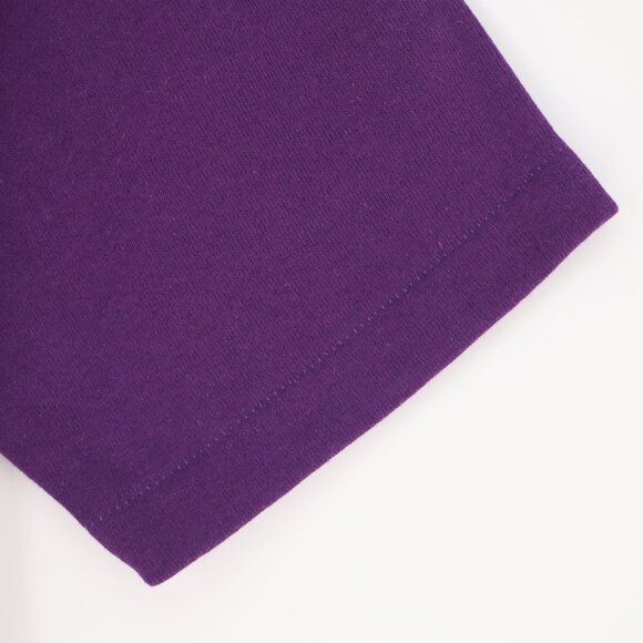 VINTAGE FRUIT OF THE LOOM Single Stitch Short Sleeve Sweatshirt Autumnal Size M - Picture 4 of 6